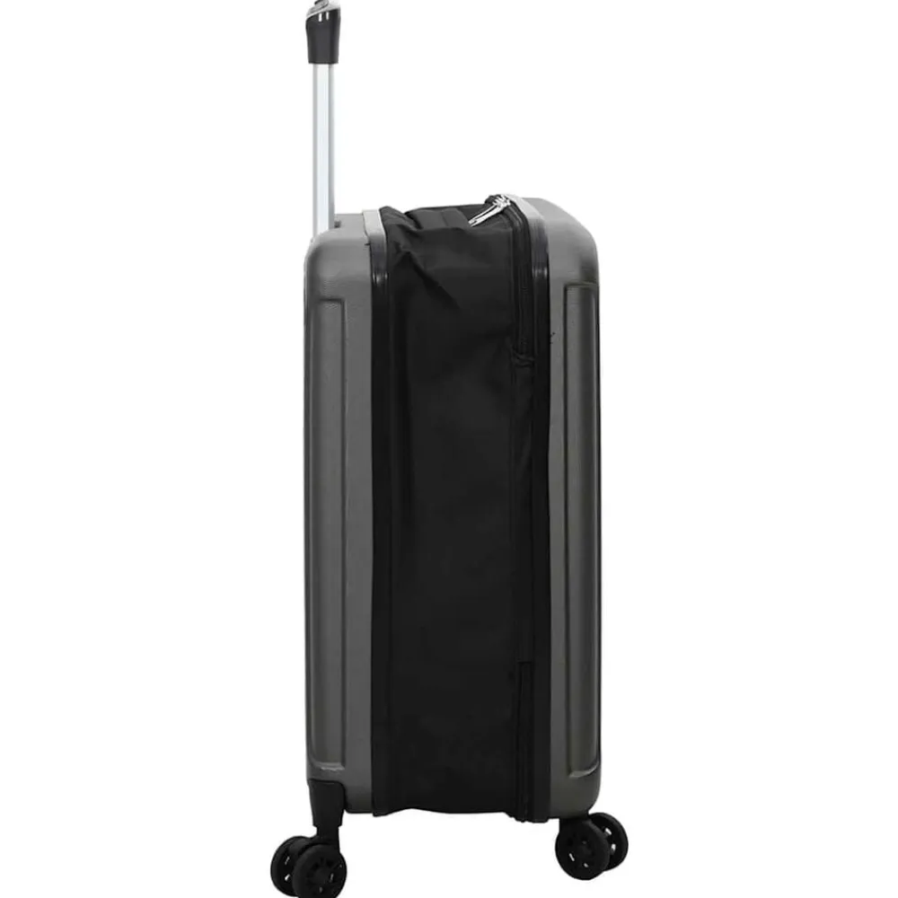 vidaXL Maletas Y Bolsos De Viaje-Maleta con cerradura 34 x 23 x 55.5 cm Plástico ABS