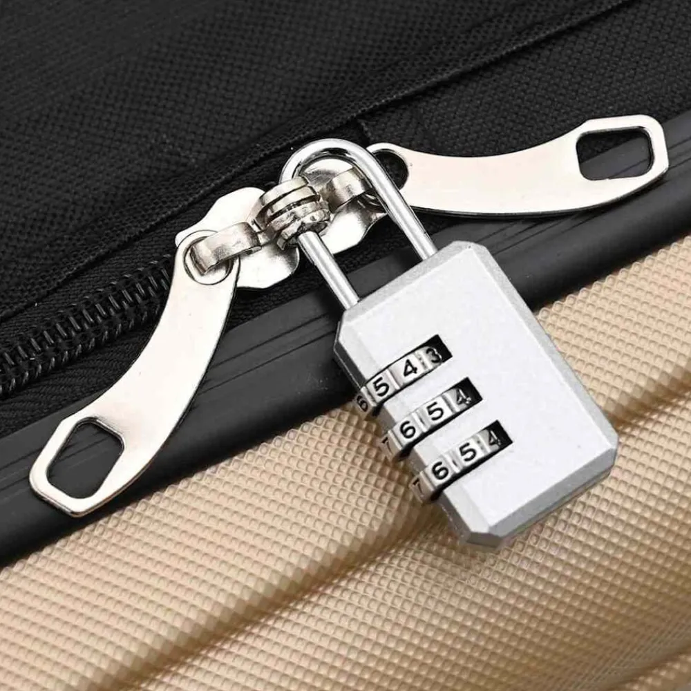 vidaXL Maletas Y Bolsos De Viaje-Maleta con cerradura champán 34 x 23 x 55.5 cm Plástico ABS