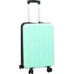 vidaXL Maletas Y Bolsos De Viaje-Maleta con cerradura 34 x 23 x 55.5 cm Plástico ABS