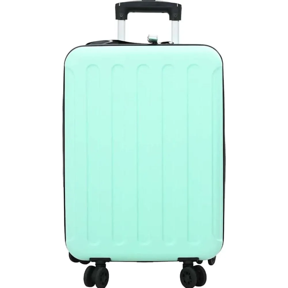 vidaXL Maletas Y Bolsos De Viaje-Maleta con cerradura 34 x 23 x 55.5 cm Plástico ABS