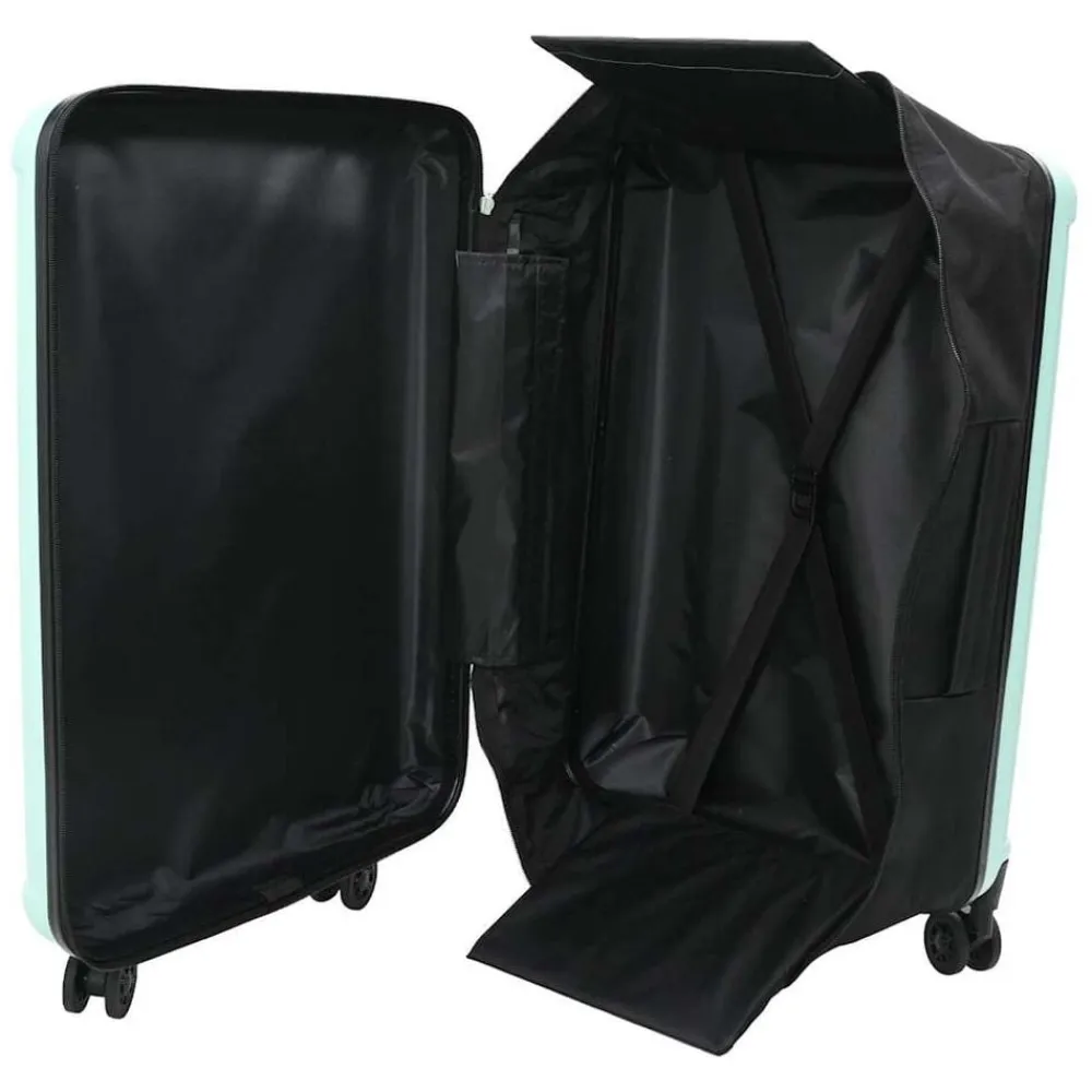 vidaXL Maletas Y Bolsos De Viaje-Maleta con cerradura 34 x 23 x 55.5 cm Plástico ABS