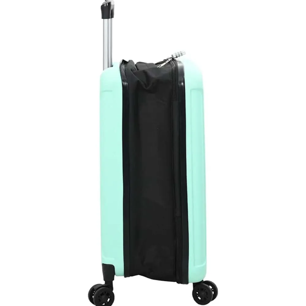 vidaXL Maletas Y Bolsos De Viaje-Maleta con cerradura 34 x 23 x 55.5 cm Plástico ABS