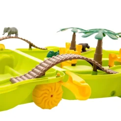 vidaXL Estructuras Para Juegos Al Aire Libre-Maleta con juego acuático jungla polipropileno 51x21,5x66,5 cm
