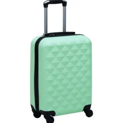 vidaXL Maleta rígida con ruedas ABS Menta New