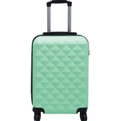 vidaXL Maleta rígida con ruedas ABS Menta New