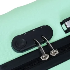 vidaXL Maleta rígida con ruedas ABS Menta New