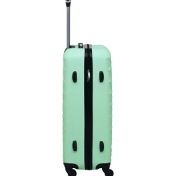 vidaXL Maleta rígida con ruedas ABS verde Menta Hot