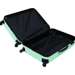 vidaXL Maleta rígida con ruedas ABS verde Menta Hot