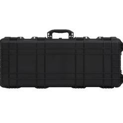 vidaXL Maletín de vuelo con ruedas PP negro 96x42x16 cm Discount