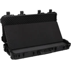 vidaXL Maletín de vuelo con ruedas PP negro 96x42x16 cm Discount