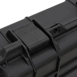vidaXL Maletín de vuelo con ruedas PP negro 96x42x16 cm Discount