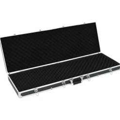 vidaXL Maletín para armas de aluminio 118x38x12 cm Negro Best