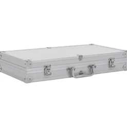 vidaXL Adultos-Maletín para armas de aluminio y ABS