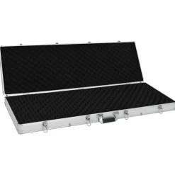 vidaXL Adultos-Maletín para armas de aluminio 118x38x12 cm