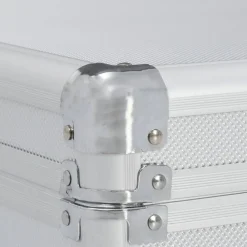 vidaXL Adultos-Maletín para armas de aluminio 118x38x12 cm