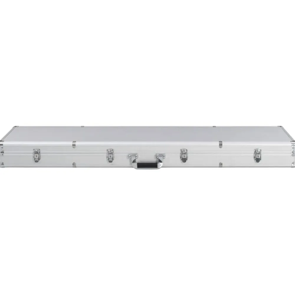 vidaXL Adultos-Maletín para armas de aluminio 134x35x12 cm