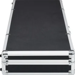 vidaXL Maletín para armas de aluminio 134x35x12 cm Negro Outlet