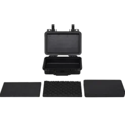 vidaXL Cámaras Y Objetivos-Maletín portátil de vuelo PP negro 30x22x10 cm