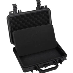 vidaXL Cámaras Y Objetivos-Maletín portátil de vuelo PP negro 30x22x10 cm