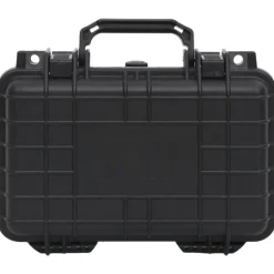 vidaXL Cámaras Y Objetivos-Maletín portátil de vuelo PP negro 30x22x10 cm