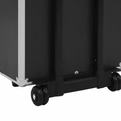 vidaXL Maletas Y Bolsos De Viaje-Maletín trolley de maquillaje de aluminio