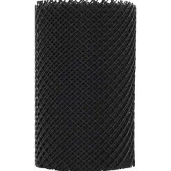vidaXL Materiales De Construcción-Malla para canalones con clips 4 unidades HDPE 1,08 ㎡