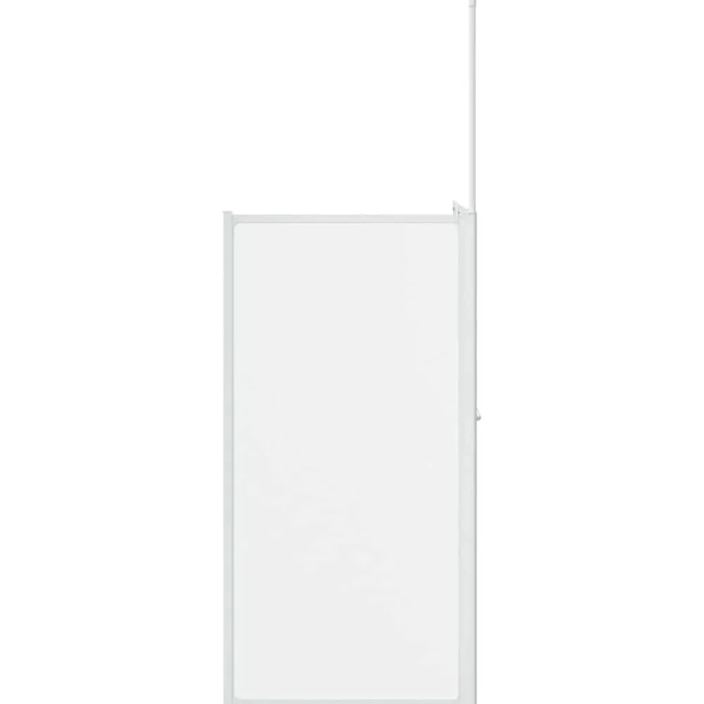 vidaXL Fontanería-Mampara de baño Esmerilado 120 x 70 x 137 cm Aluminio