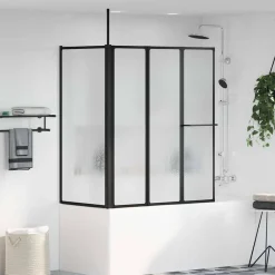 vidaXL Mampara de ducha 120 x 70 x 137 cm Aluminio Best