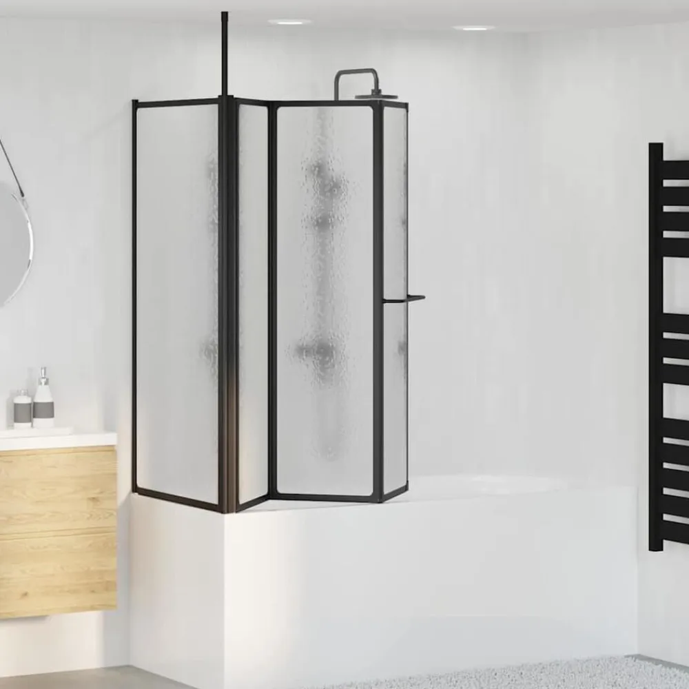 vidaXL Mampara de ducha 120 x 70 x 137 cm Aluminio Best