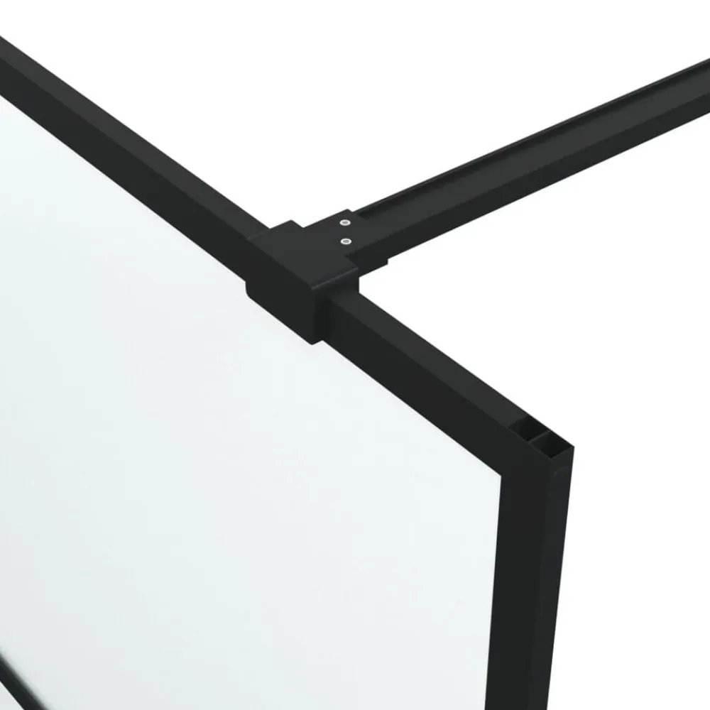 vidaXL Fontanería-Mampara de ducha vidrio ESG esmerilado 80x195 cm