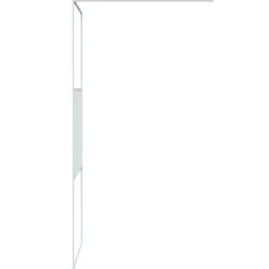 vidaXL Mampara de ducha vidrio ESG transparente 80x195 cm Blanco Best