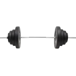 vidaXL Fitness Y Musculación-Mancuerna con discos 60 kg