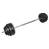 vidaXL Fitness Y Musculación-Mancuerna con pesas 60 kg
