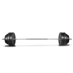 vidaXL Fitness Y Musculación-Mancuerna con pesas 60 kg