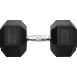 vidaXL Mancuerna hierro fundido 30 kg Discount