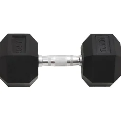 vidaXL Fitness Y Musculación-Mancuerna hierro fundido 17,5 kg