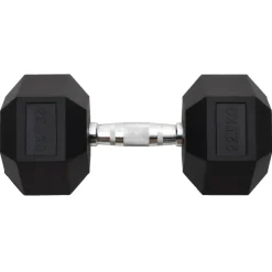 vidaXL Fitness Y Musculación-Mancuerna hierro fundido 22,5 kg