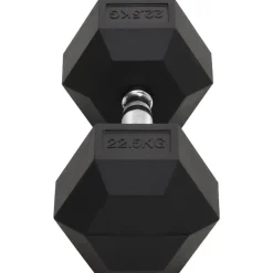 vidaXL Fitness Y Musculación-Mancuerna hierro fundido 22,5 kg