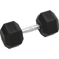 vidaXL Fitness Y Musculación-Mancuernas 2 unidades total hierro fundido 30 kg