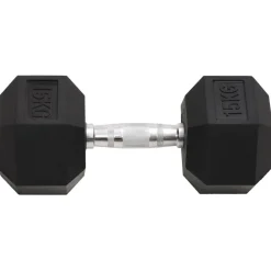 vidaXL Fitness Y Musculación-Mancuernas 2 unidades total hierro fundido 30 kg