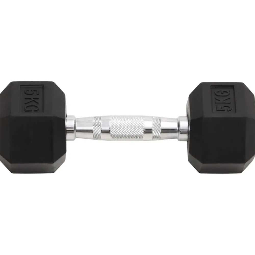 vidaXL Mancuernas 2 unidades total hierro fundido 10 kg Discount