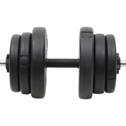 vidaXL Mancuernas con discos 40 kg New