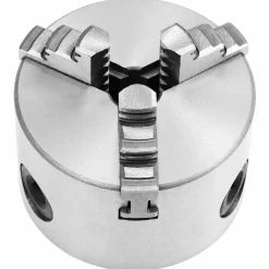 vidaXL Mandril de torno autocentrante de 3 mordazas 80 mm acero Outlet