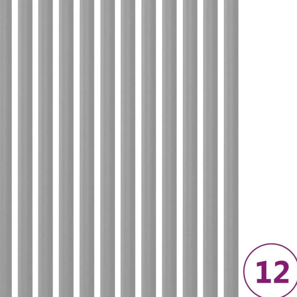 vidaXL Mangas de espuma de postes de cama elástica 12 uds 92,5 cm Gris