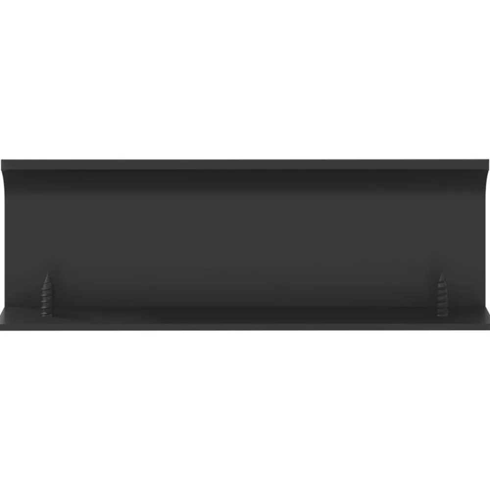 vidaXL Mango 2 pcs Negro 120 x 39.6 x 17 mm Aluminio Discount