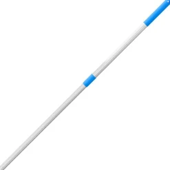 vidaXL Mango de horquilla de rastrillo telescópico acero plateado Discount