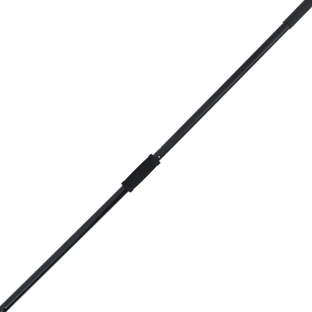 vidaXL Agricultura-Mango de horquilla de rastrillo acero negro Ø3,5x127,5 cm
