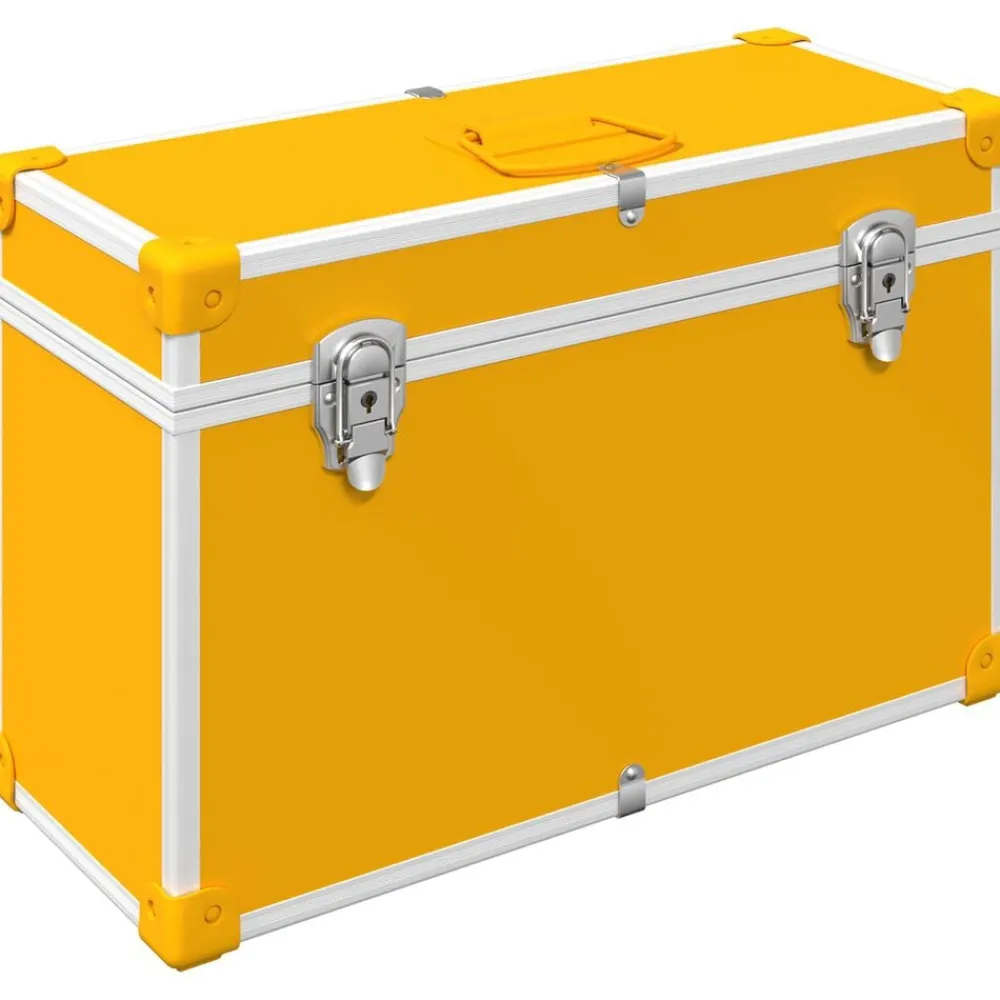 vidaXL Mangos de Gabinete 2 pcs Mostaza 85 x 45 mm Metal Amarillo mostaza Discount