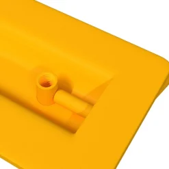 vidaXL Mangos de Gabinete 2 pcs Mostaza 85 x 45 mm Metal Amarillo mostaza Discount