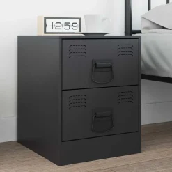 vidaXL Mangos de Gabinete 2 pcs 85 x 45 mm Metal Negro Online
